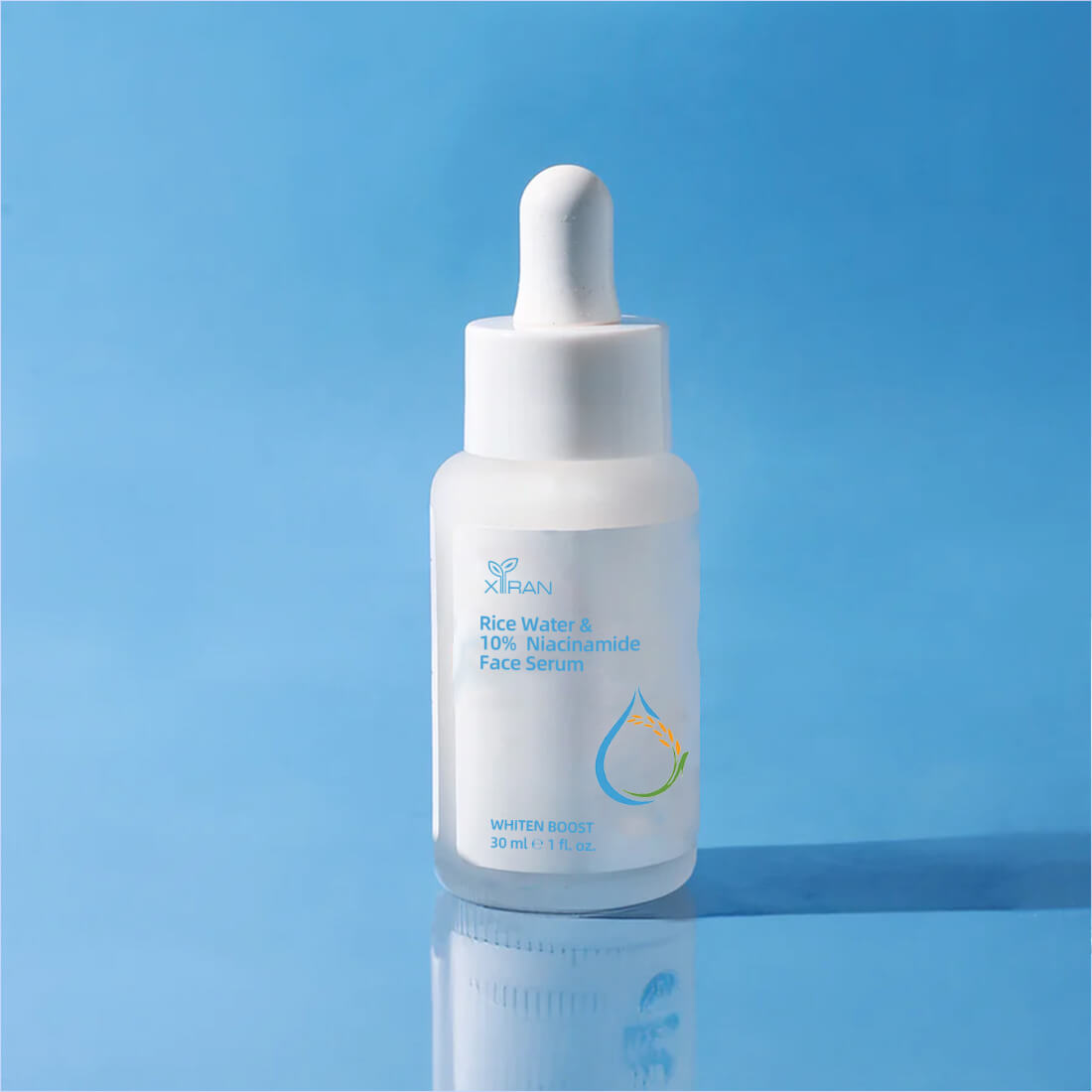 private label 10% niacinamide face serum with rice water brightening serum